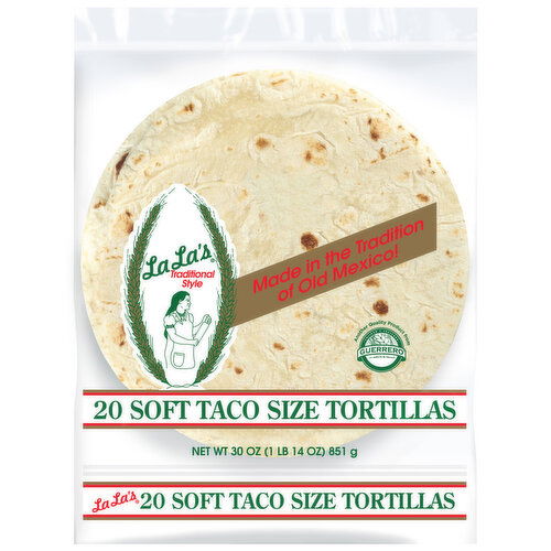 LaLas Flour Tortillas